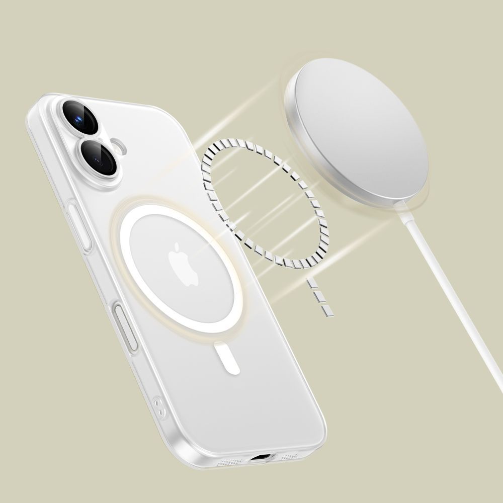 Tech-Protect iPhone 16e Skal MagSafe MagSlim Matte Ice