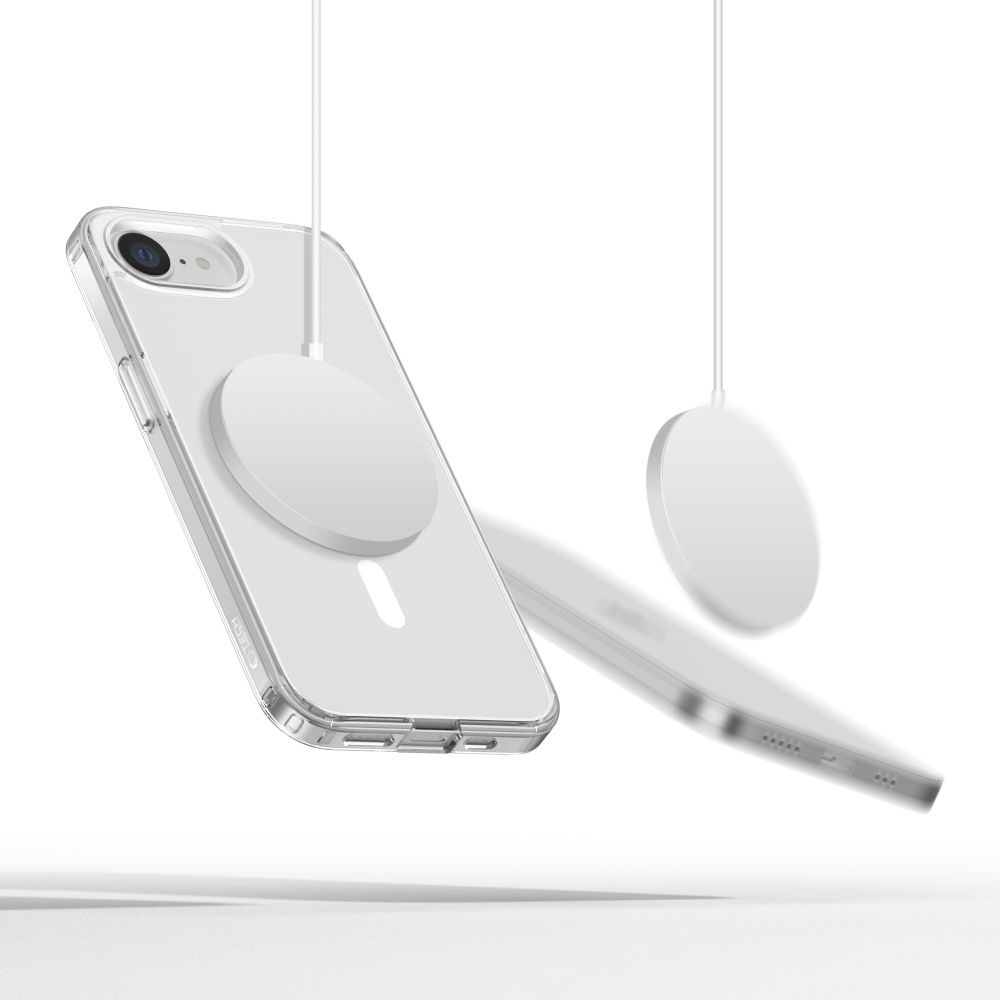 Tech-Protect iPhone 16e Skal MagSafe FlexAir Hybrid Transparent