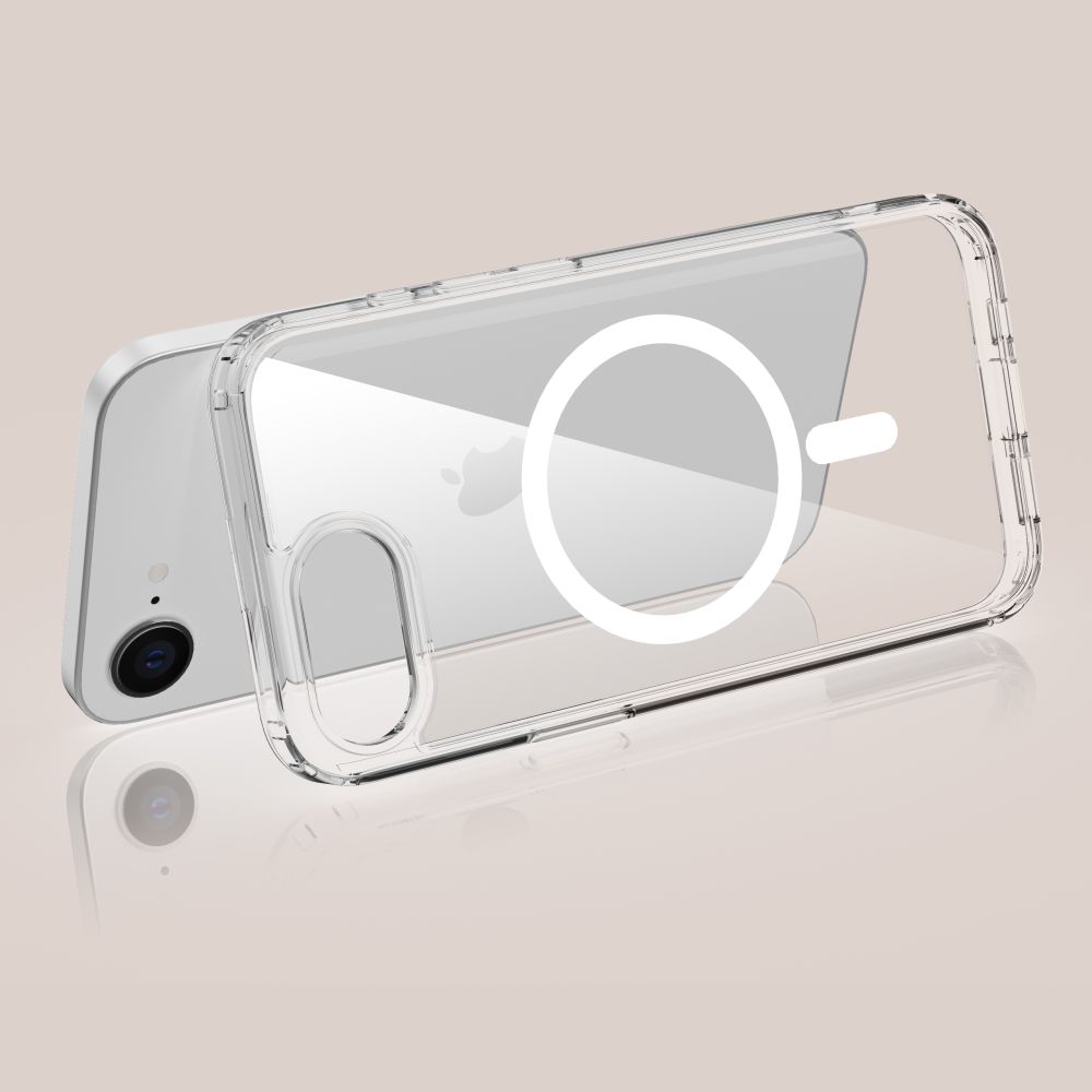 Tech-Protect iPhone 16e Skal MagSafe FlexAir Hybrid Transparent
