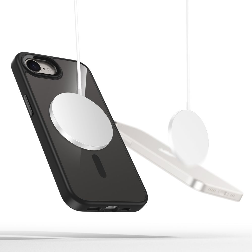 Tech-Protect iPhone 16e Skal MagSafe MagMat Svart/Transparent