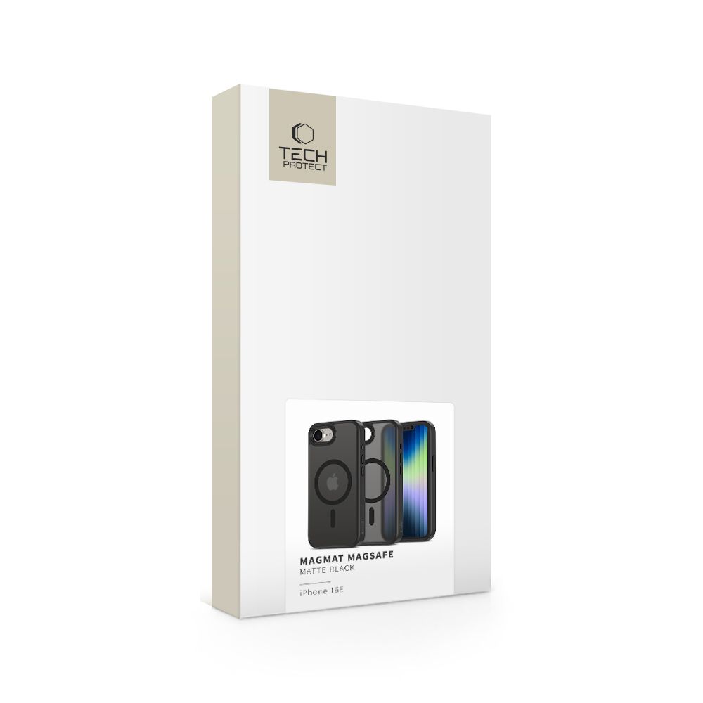 Tech-Protect iPhone 16e Skal MagSafe MagMat Matt Svart