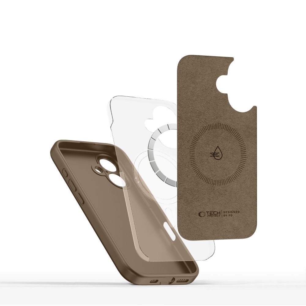 Tech-Protect iPhone 16e Skal MagSafe Liquid Silicone