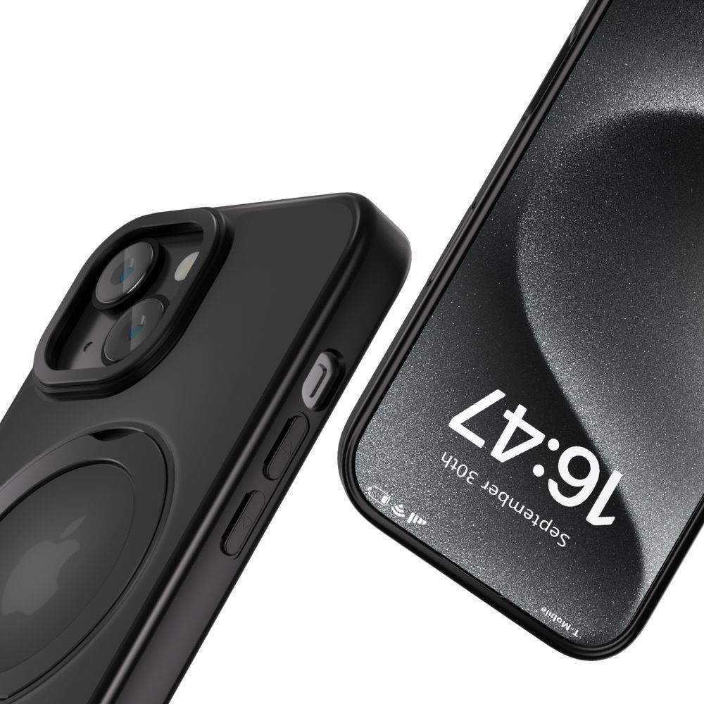 Tech-Protect iPhone 16e Skal MagSafe MagRing Matt Svart