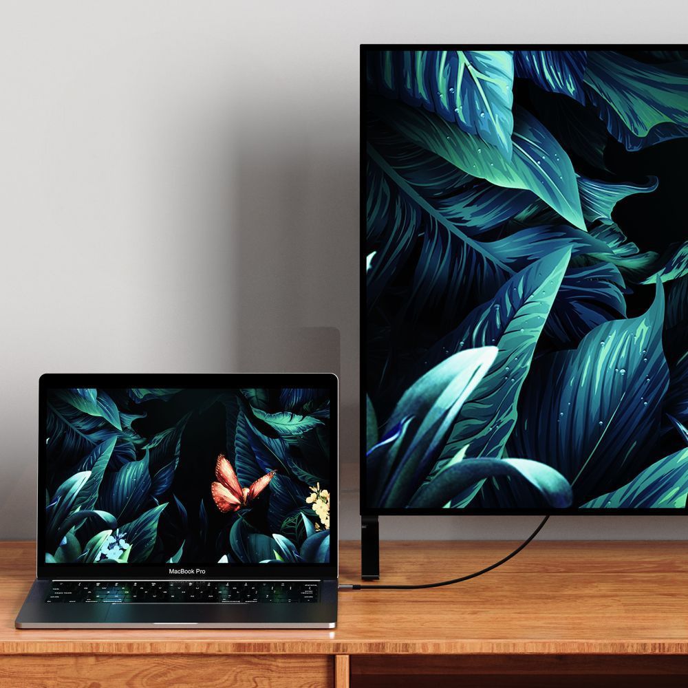 Tech-Protect 1.8m 8K 60Hz USB-C-DisplayPort 1.4 Kabel UltraBoost