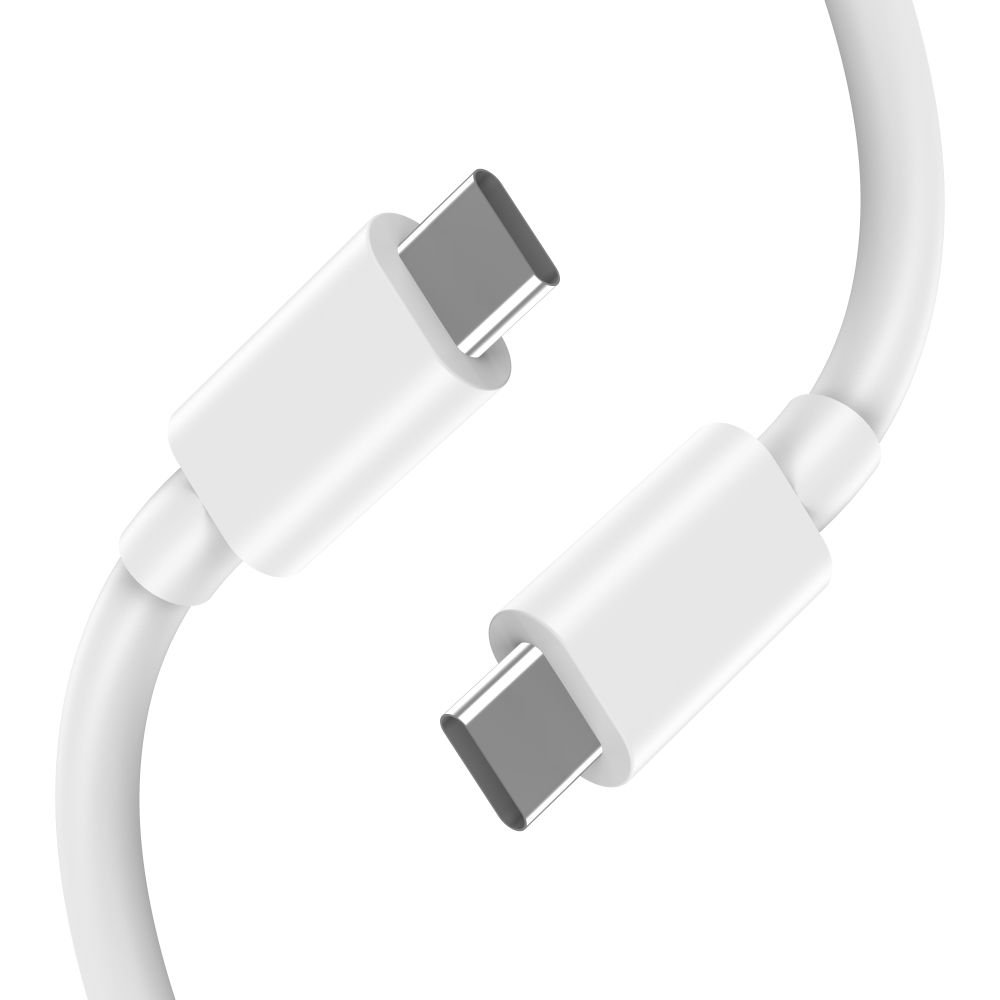 Tech-Protect 45W Väggladdare PD Inkl. USB-C Kabel Vit