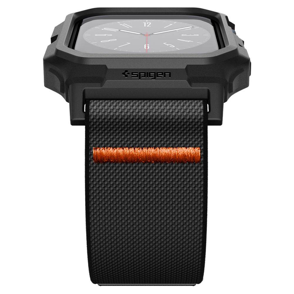 Spigen Apple Watch 10 42 mm Armband Lite Fit 'Pro' Svart