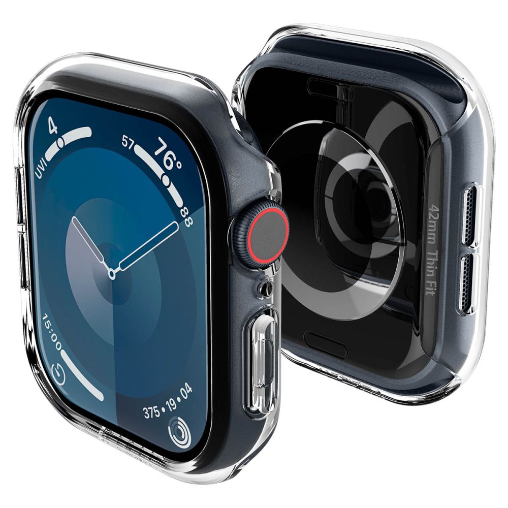 Spigen Apple Watch 10 42 mm Skal Thin Fit Transparent