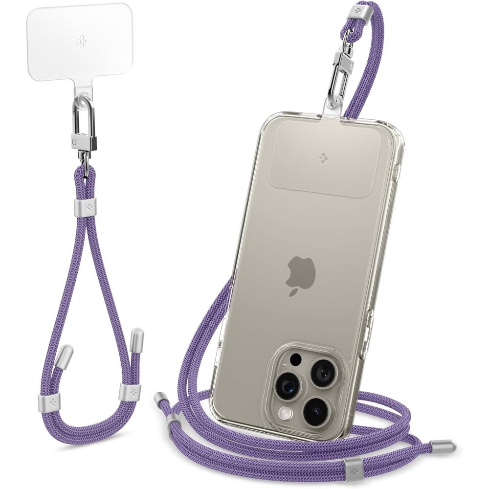 Spigen Mobilsnöre / Handledsrem Strap Set Deep Purple
