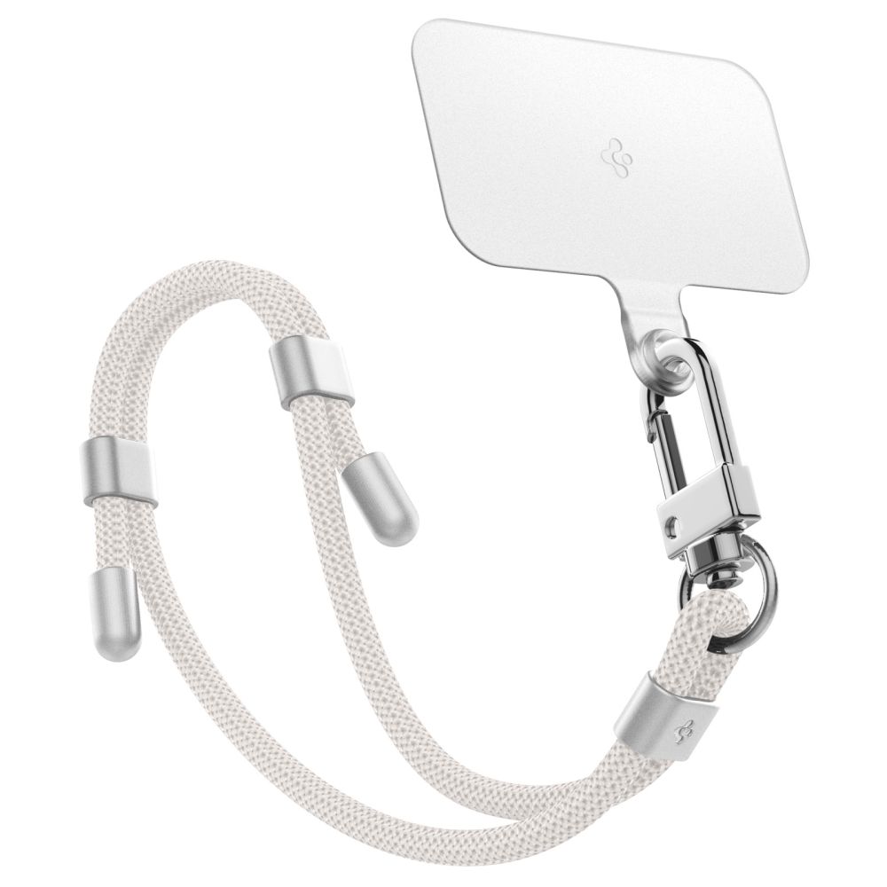 Spigen Mobilsnöre / Handledsrem Strap Set Pearl White