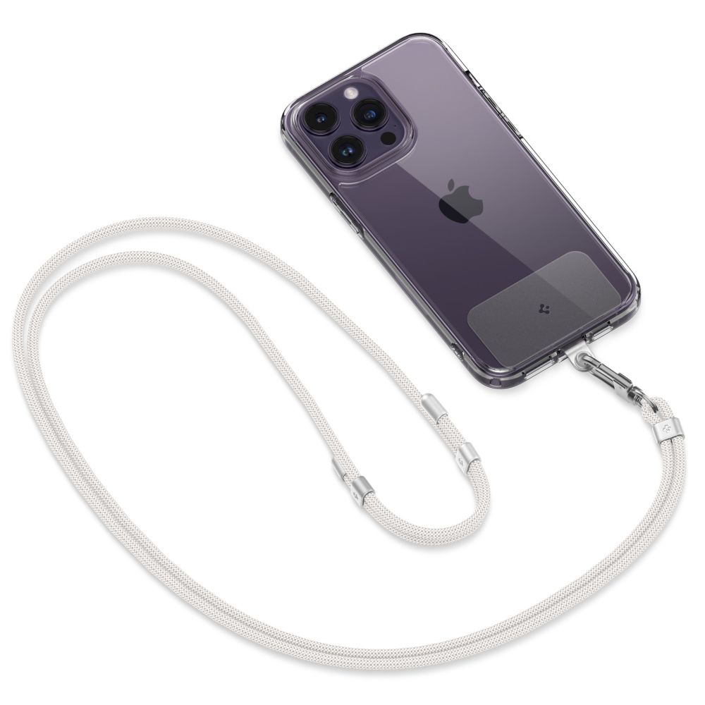 Spigen Mobilsnöre / Handledsrem Strap Set Pearl White