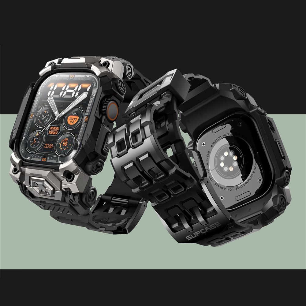 Supcase Apple Watch Ultra 49 mm Armband OB Ore Svart