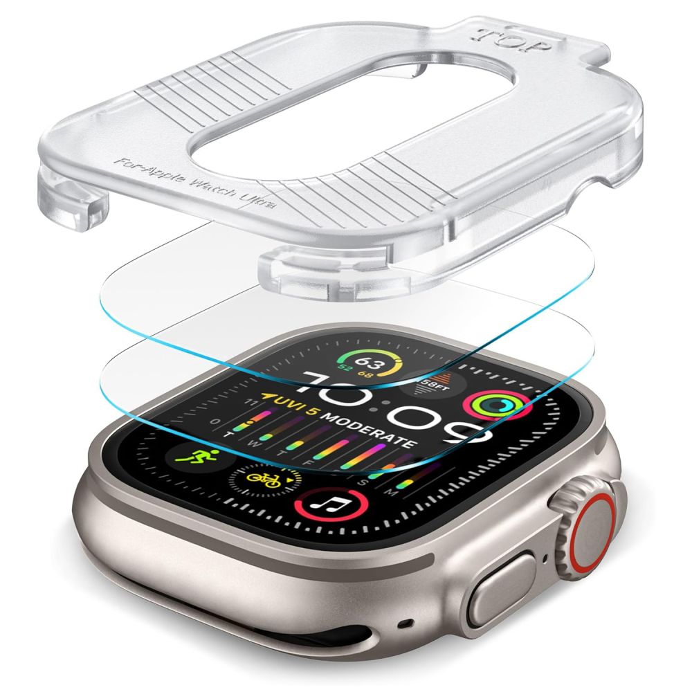 Tech-Protect Apple Watch Ultra 49 mm 2-PACK Skärmskydd Supreme