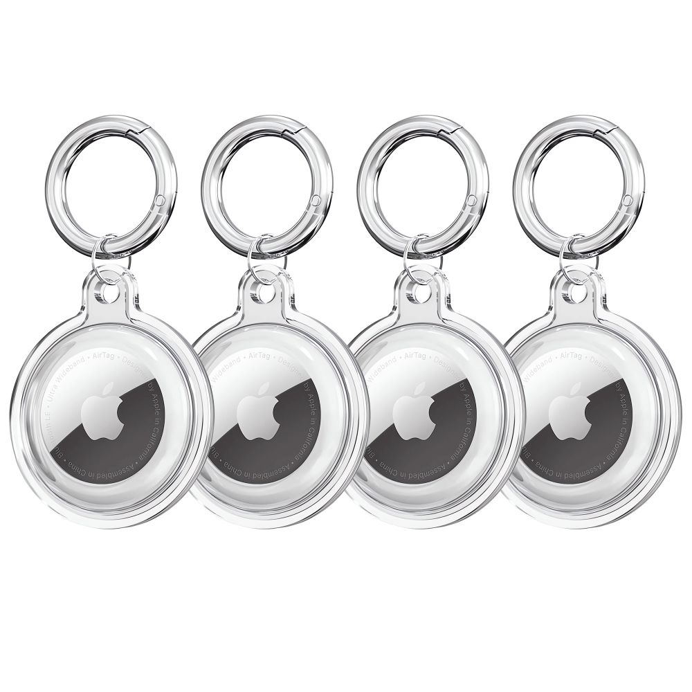Tech-Protect Apple AirTag 4-PACK Hållare Icon Transparent