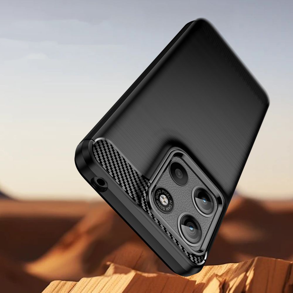Tech-Protect Motorola Moto G15 / G15 Power Skal TPU Carbon