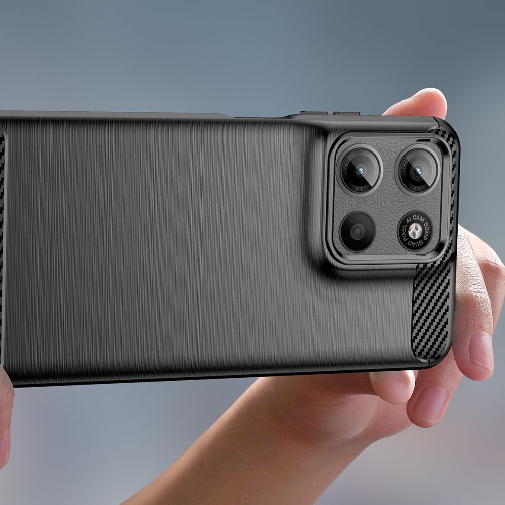 Tech-Protect Motorola Moto G15 / G15 Power Skal TPU Carbon