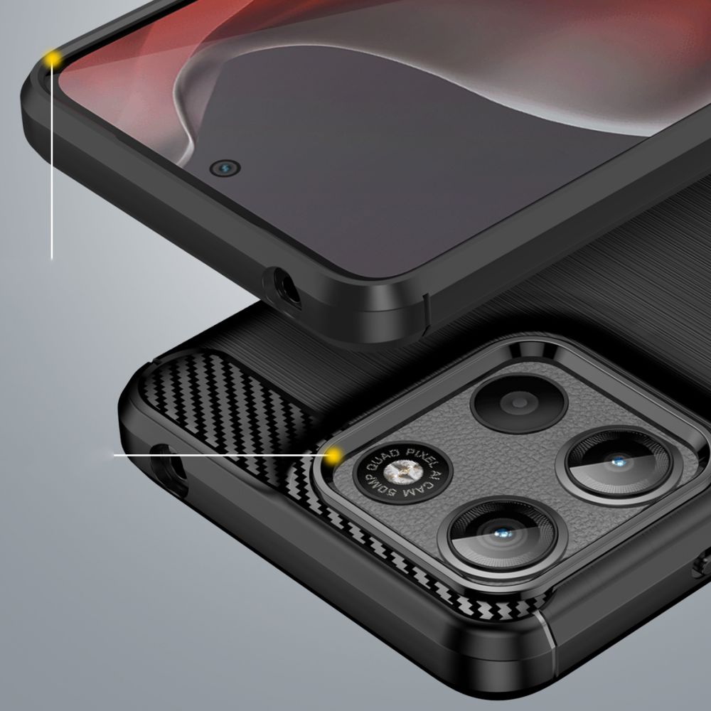 Tech-Protect Motorola Moto G15 / G15 Power Skal TPU Carbon