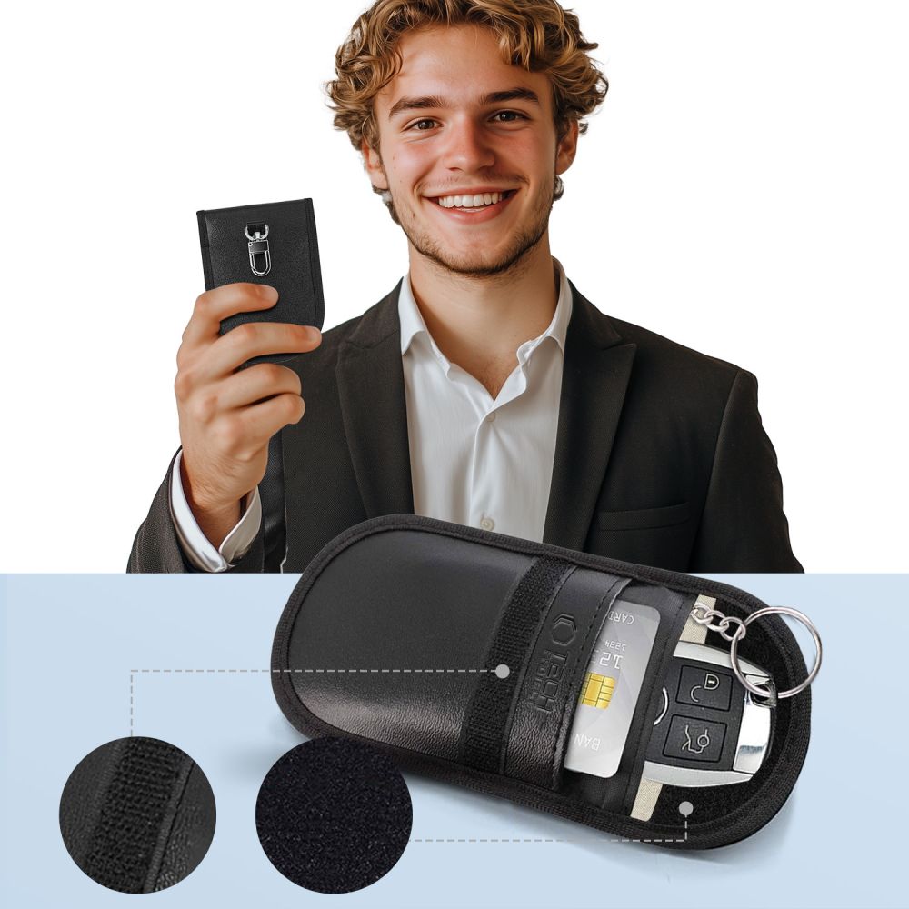 Tech-Protect RFID Signalblockerande Fodral Svart