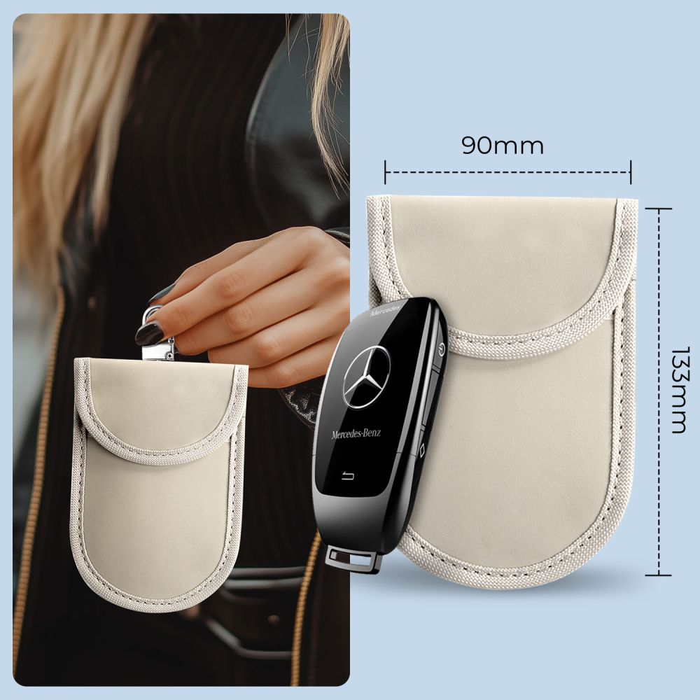 Tech-Protect RFID Signalblockerande Fodral Caffe Latte