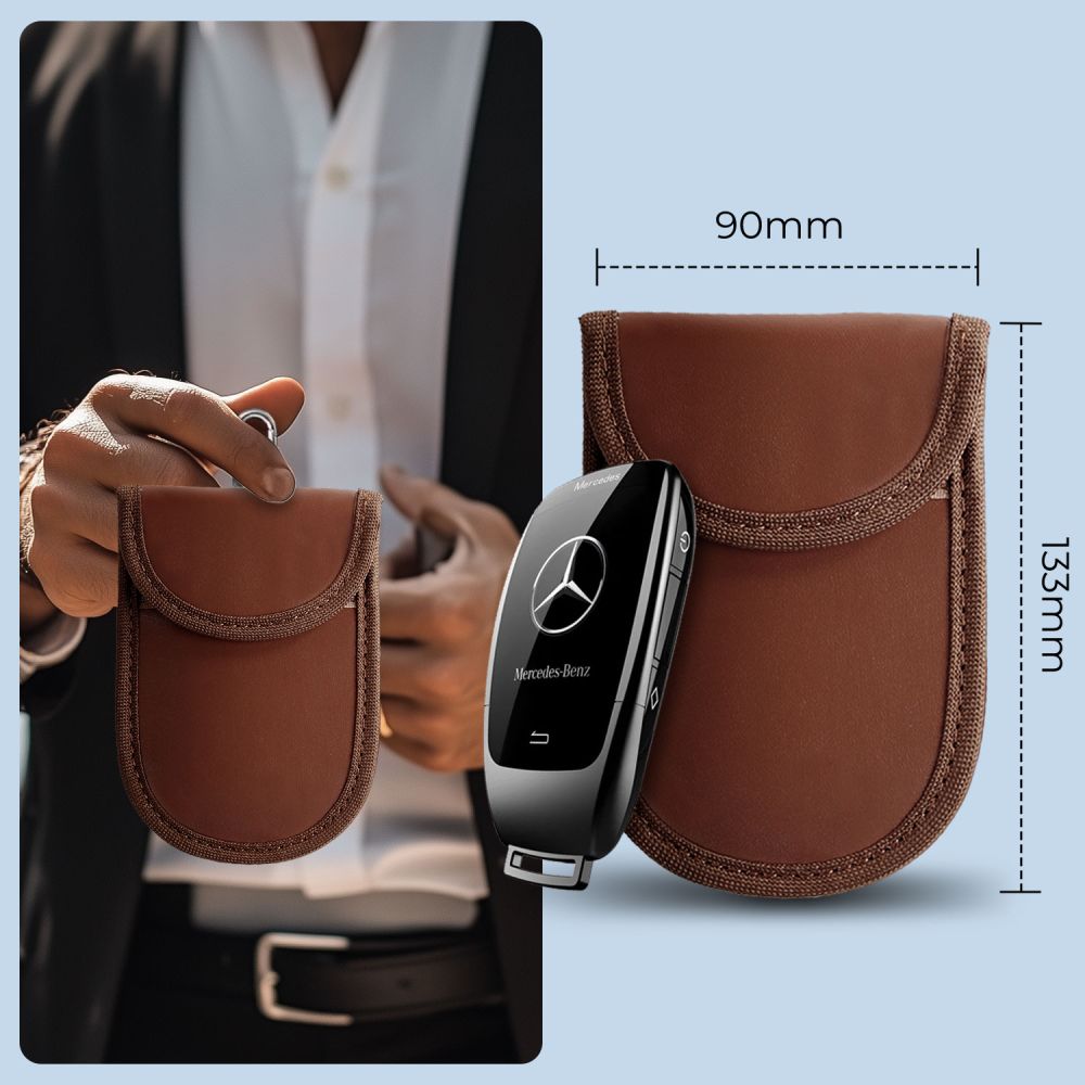Tech-Protect RFID Signalblockerande Fodral Espresso