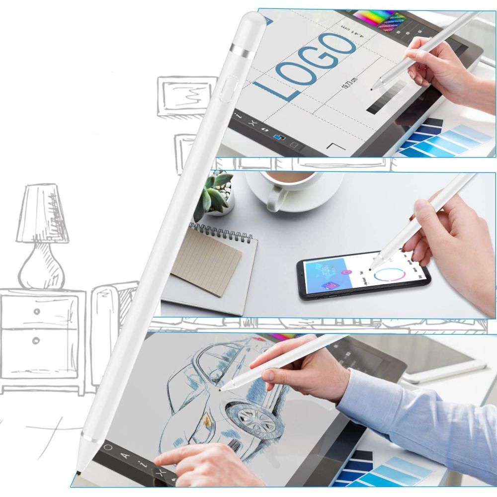 Tech-Protect Active Stylus Touchpenna Titanium