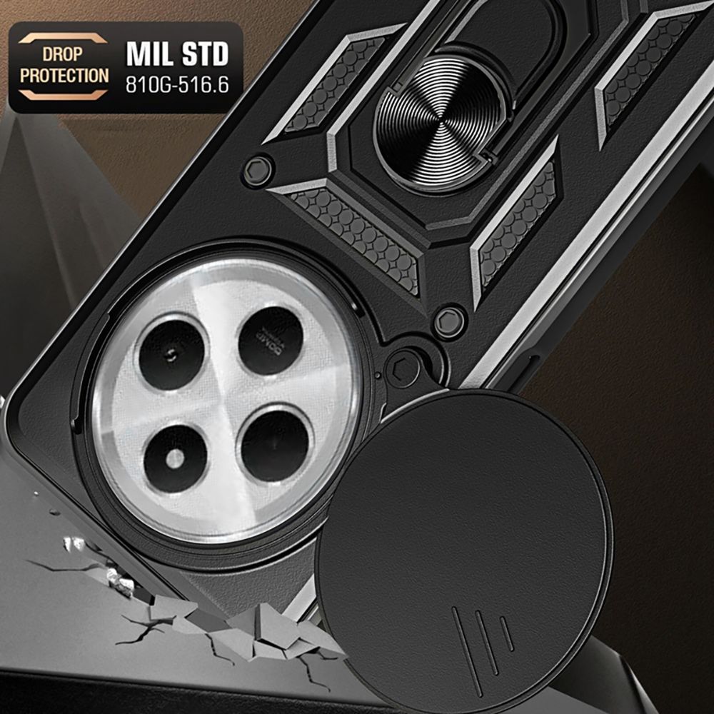 Tech-Protect Xiaomi Redmi 14C Skal CamShield Pro Svart