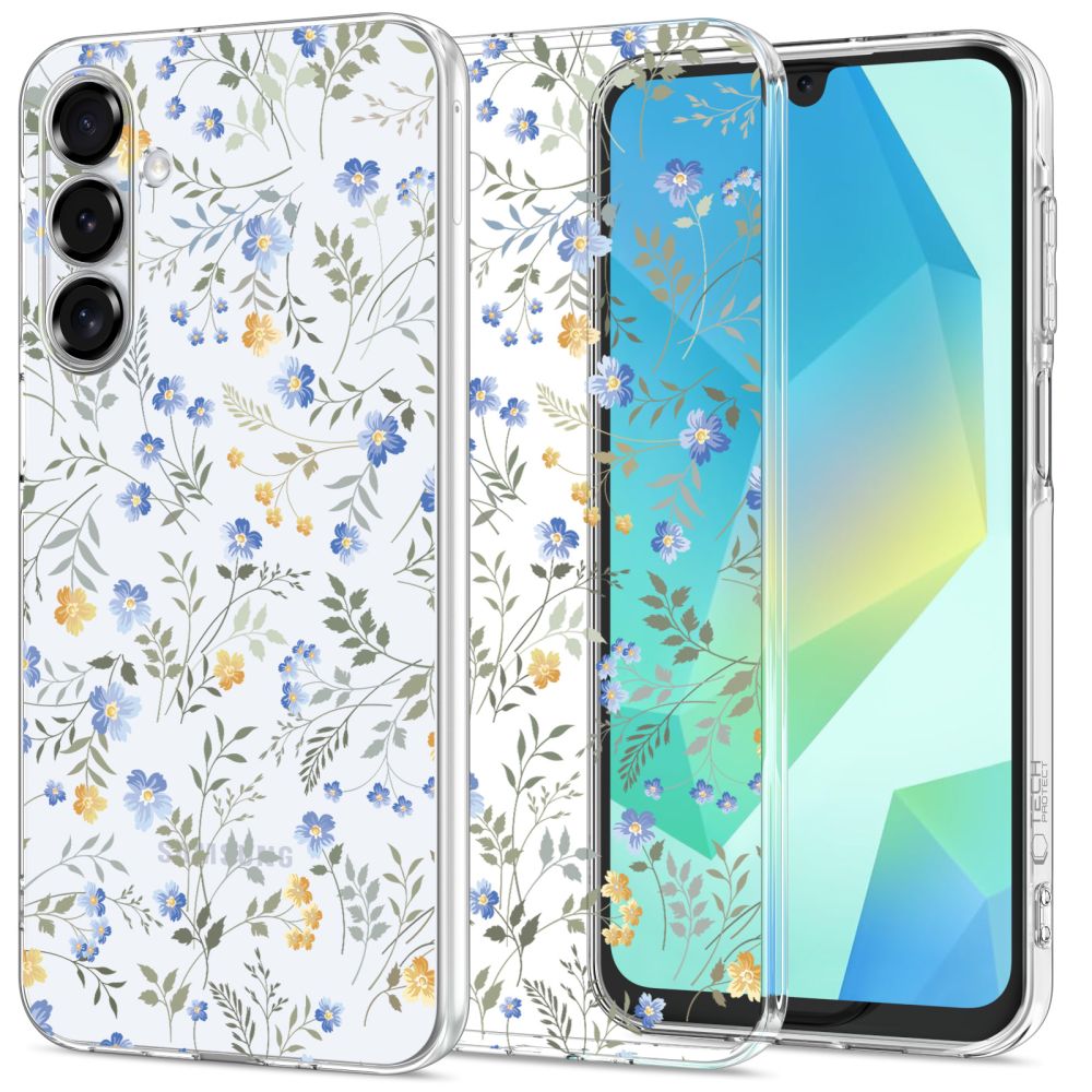 Tech-Protect Galaxy A16 Skal FlexAir+ Spring Flowers