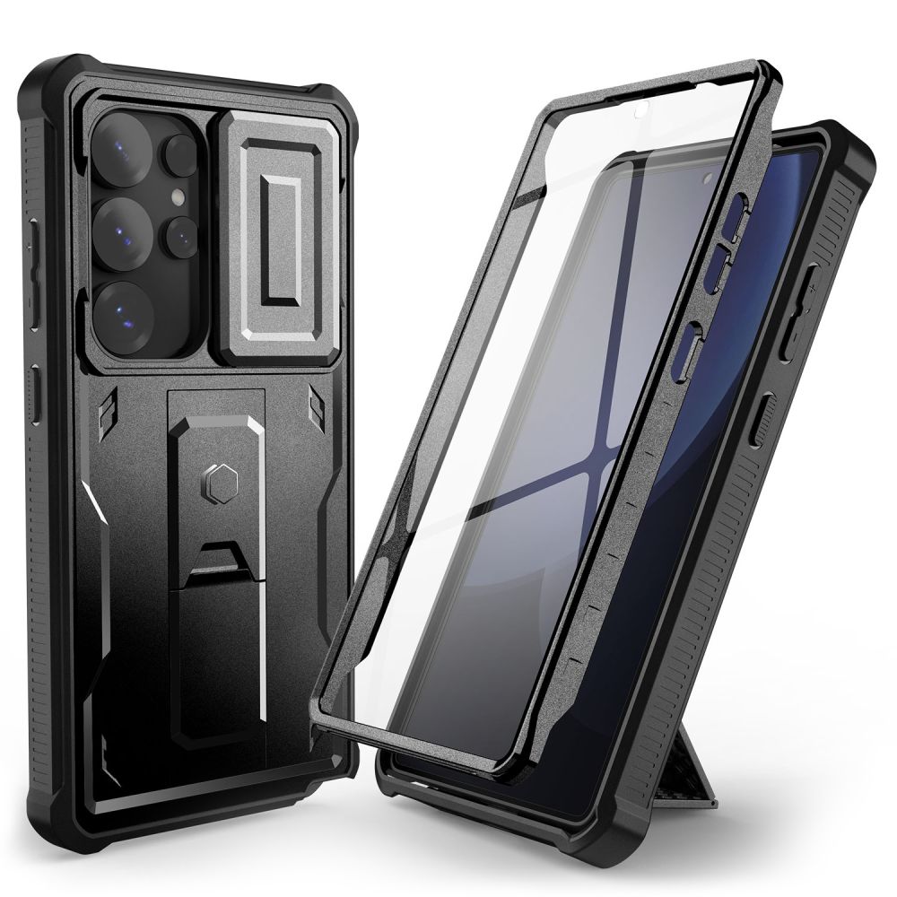 Tech-Protect Samsung Galaxy S25 Ultra Skal Kevlar Cam+ Svart