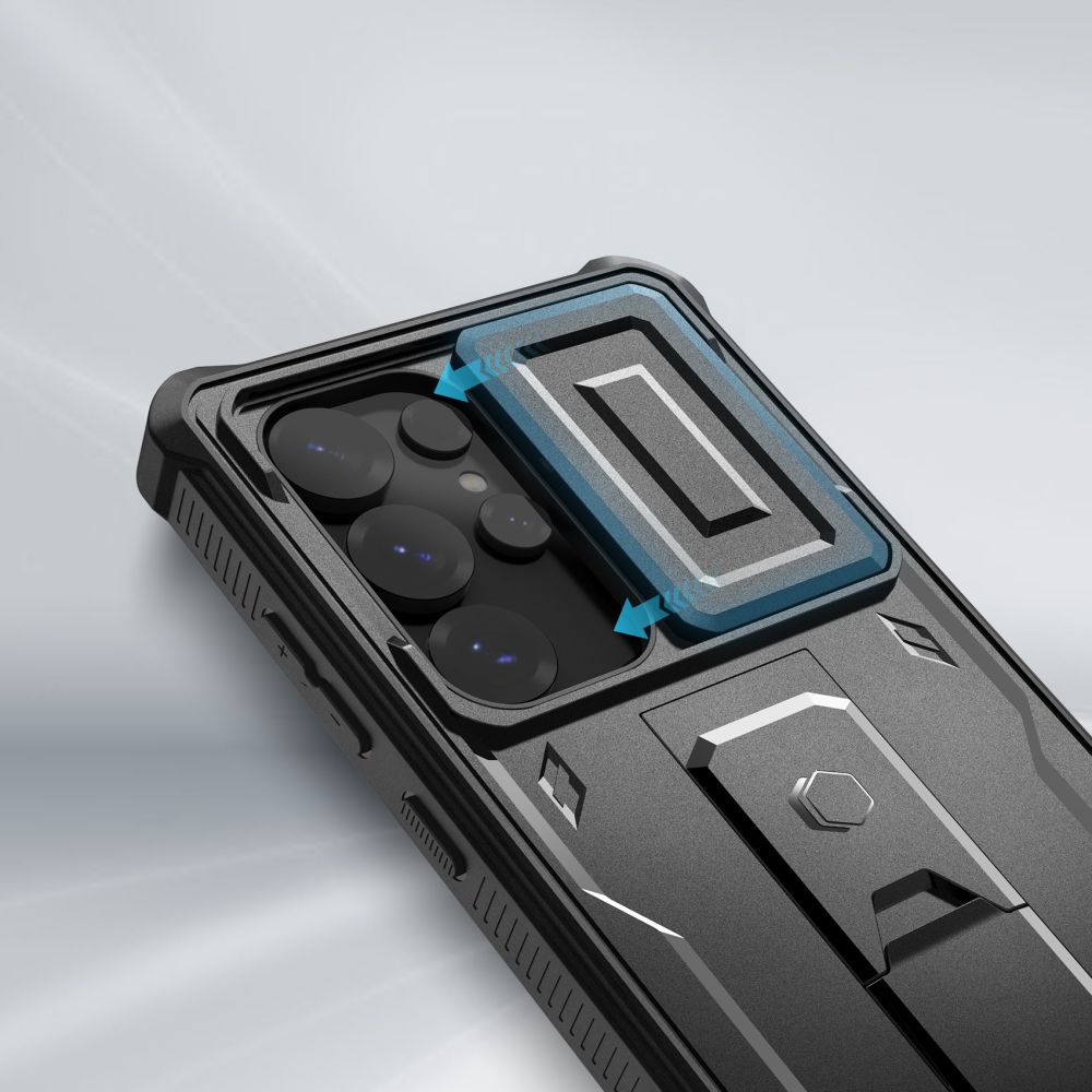 Tech-Protect Samsung Galaxy S25 Ultra Skal Kevlar Cam+ Svart