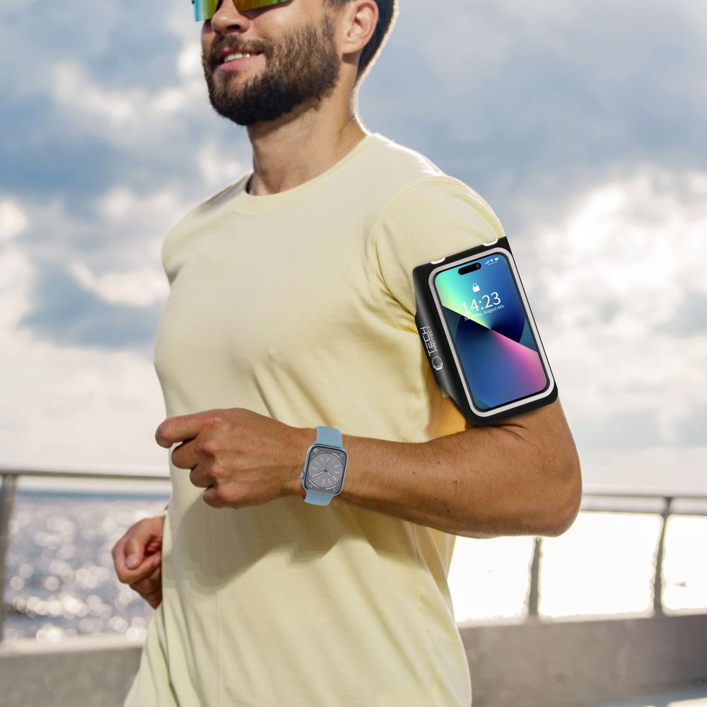 Tech-Protect Universalt Sportarmband Svart