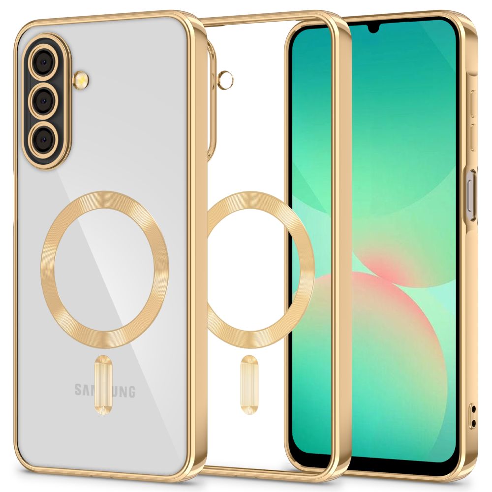 Tech-Protect Galaxy A26 5G Skal MagSafe MagFlex Shiny Gold