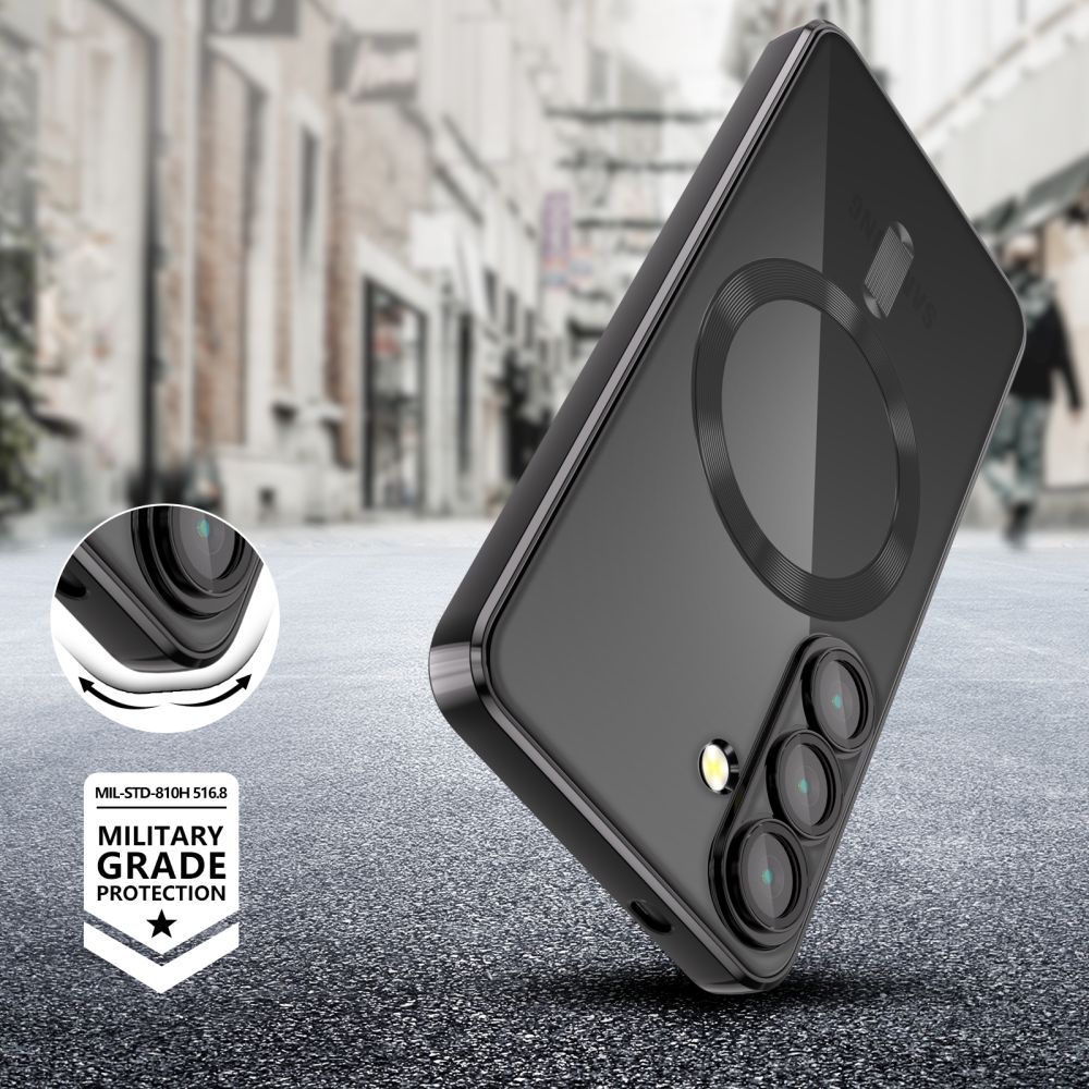 Tech-Protect Galaxy A36 5G Skal MagSafe MagFlex Shiny Black