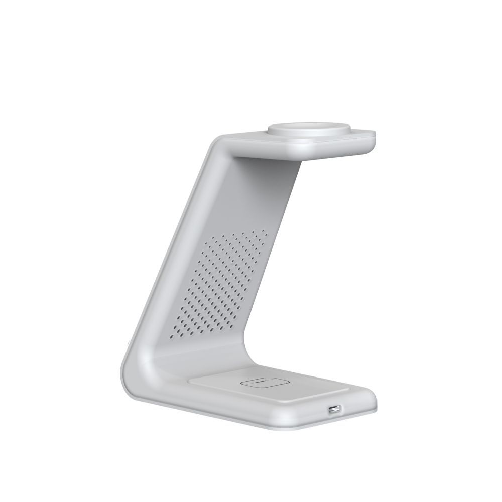 Tech-Protect 15W Qi 3in1 Trådlös Laddare Apple Vit