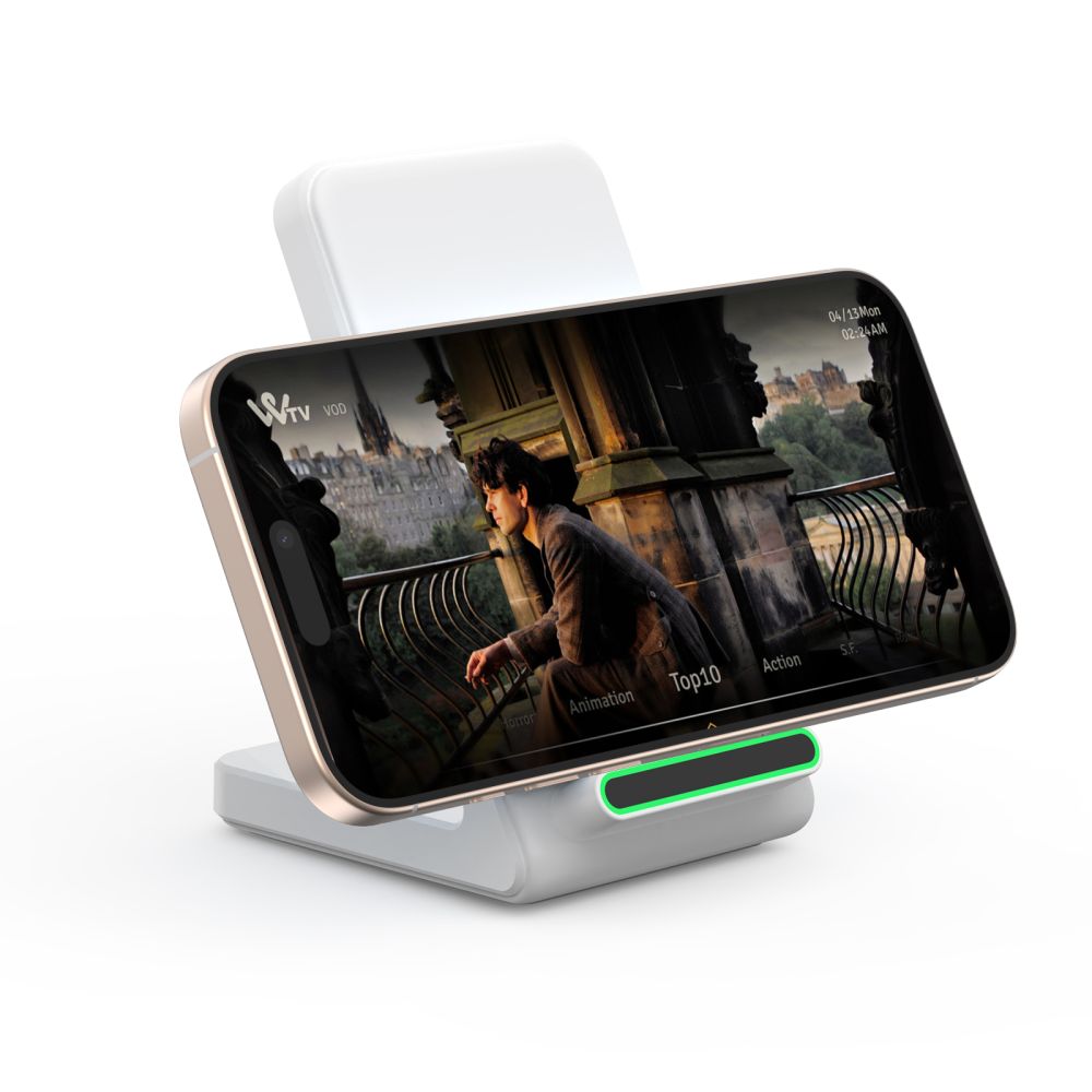 Tech-Protect 15W Qi Trådlös Laddare Vit