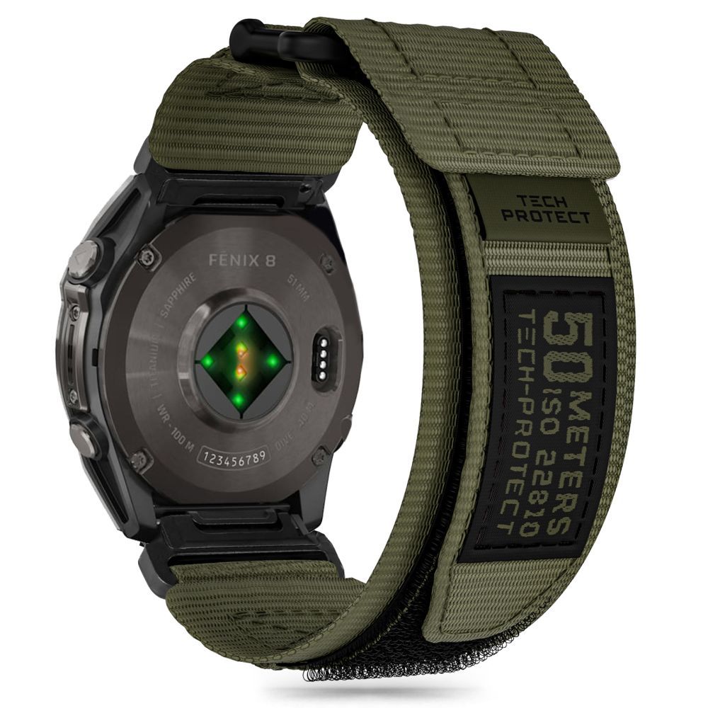 Tech-Protect Garmin Fenix 5/6/6 Pro/7/8/E 47 mm Armband Scout Pro