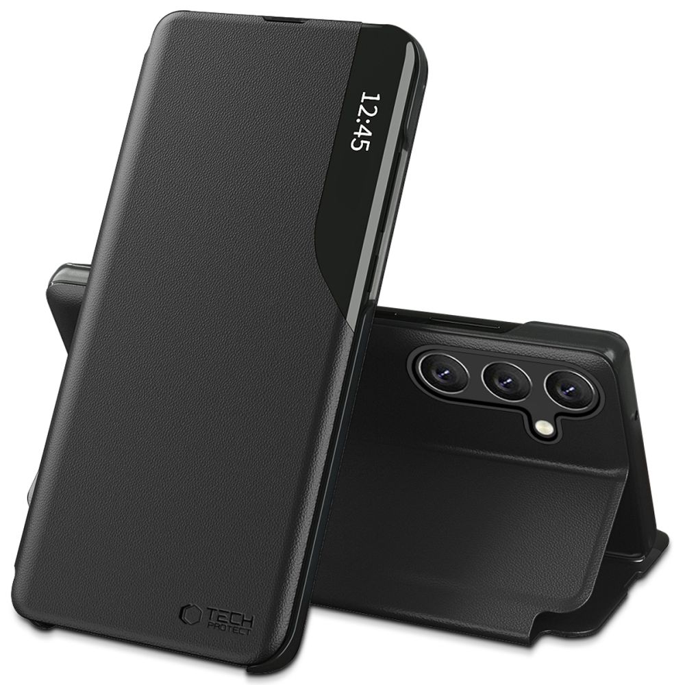 Tech-Protect Galaxy A56 5G Fodral Smart View Svart