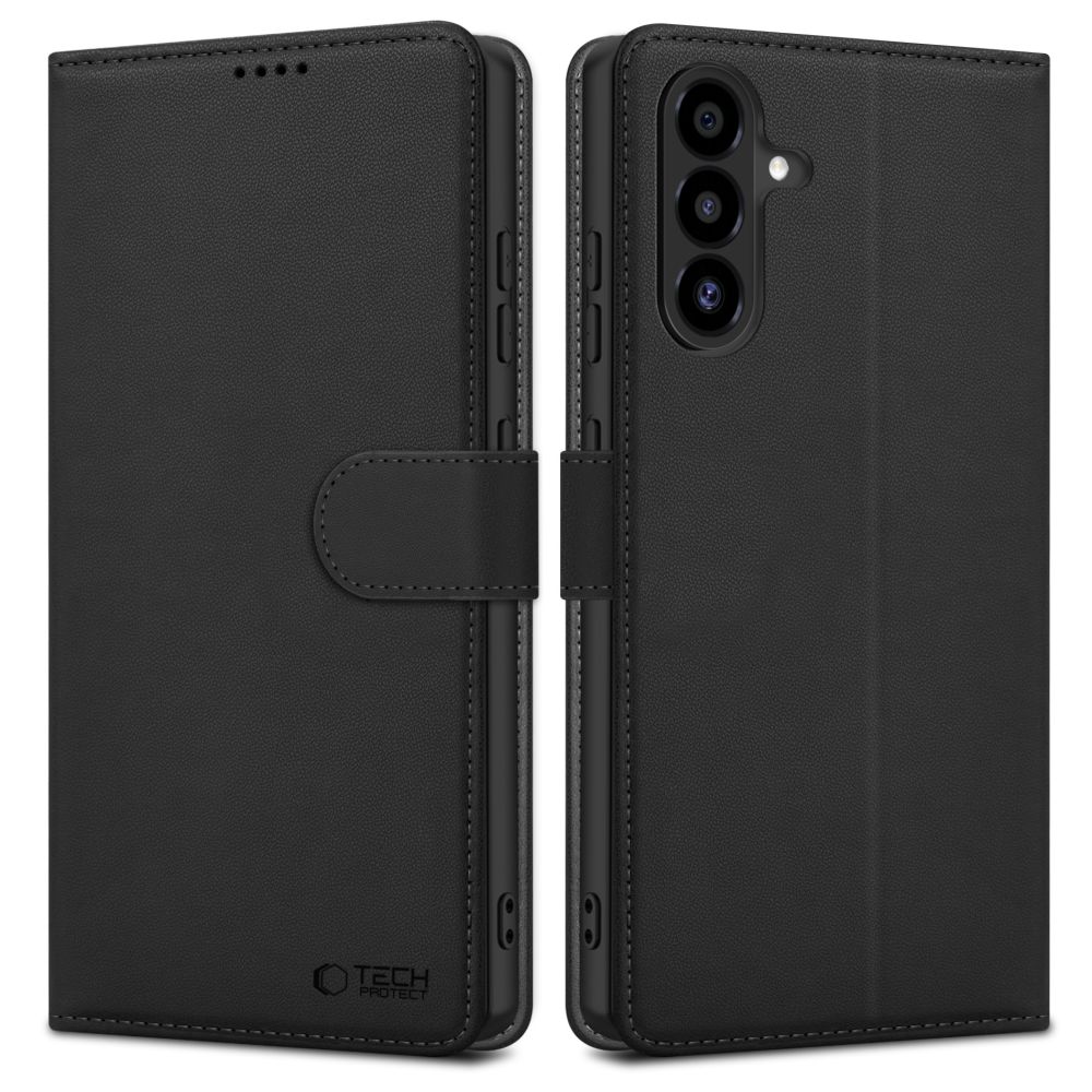 Tech-Protect Samsung Galaxy A26 5G Fodral Läder Svart