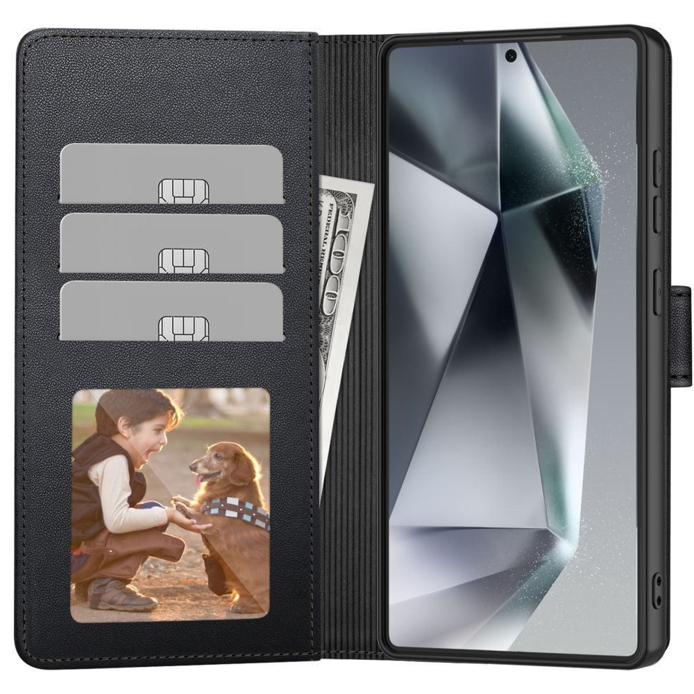 Tech-Protect Samsung Galaxy A26 5G Fodral Läder Svart