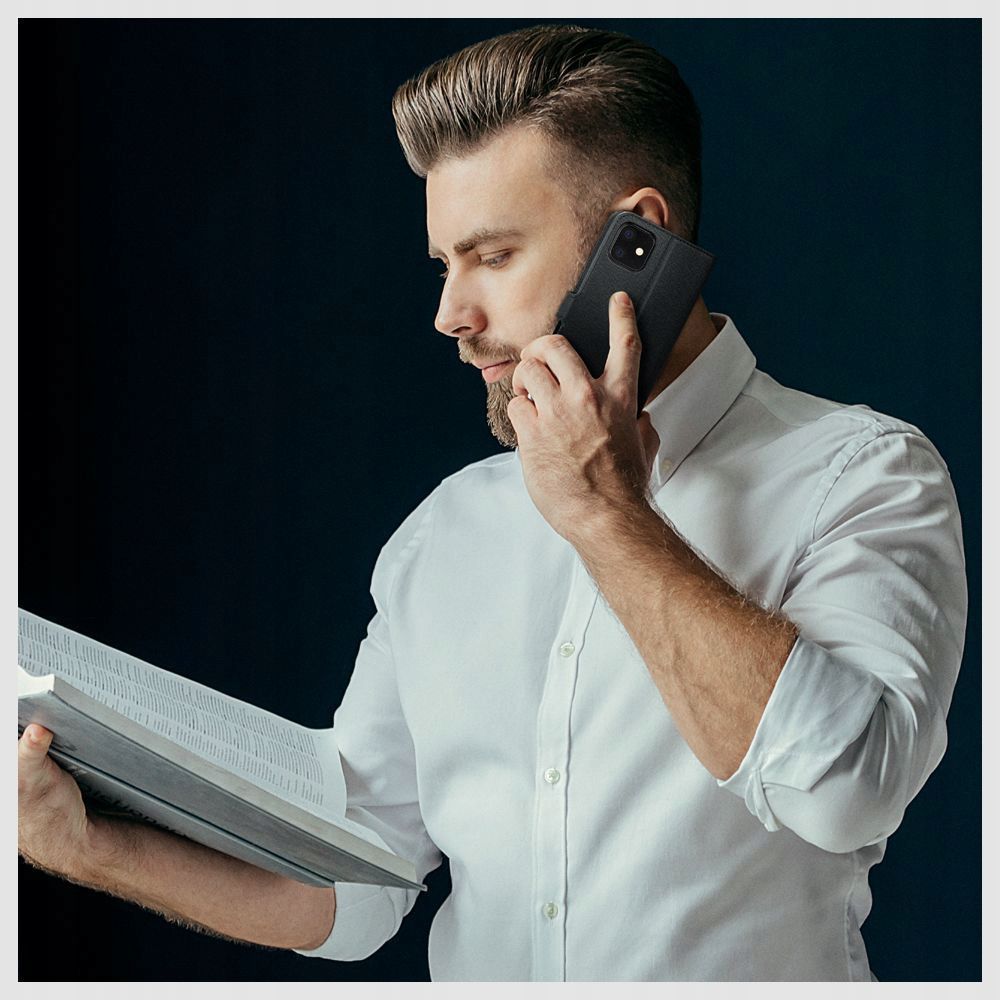Tech-Protect Xiaomi 14T Pro Fodral Läder Svart