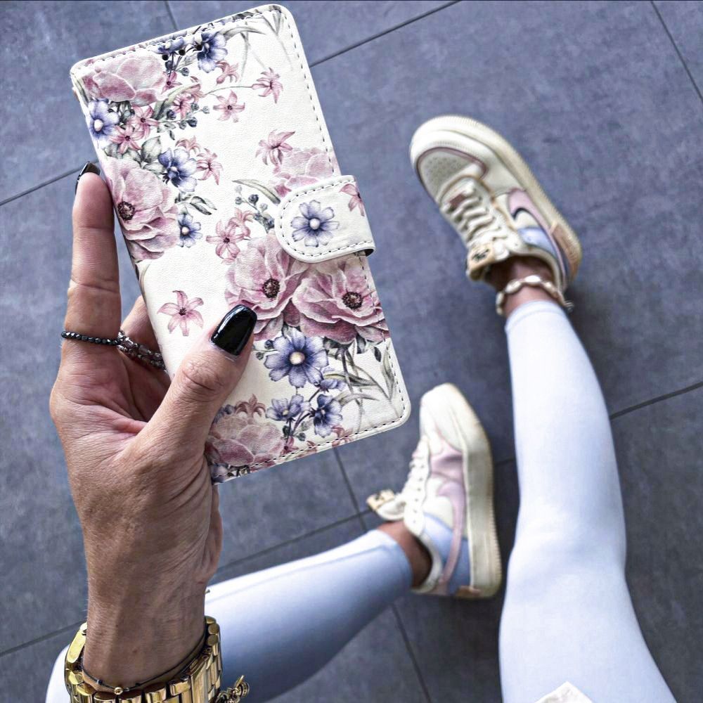 Tech-Protect Xiaomi Redmi 14C Fodral Läder Blossom Flower