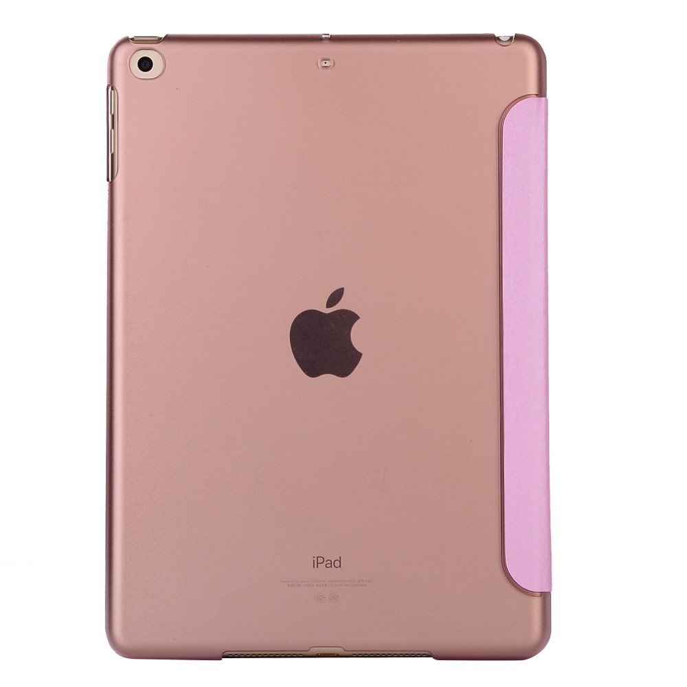 iPad 10.2 2019/2020/2021 Fodral Tri-Fold Ljus Rosa