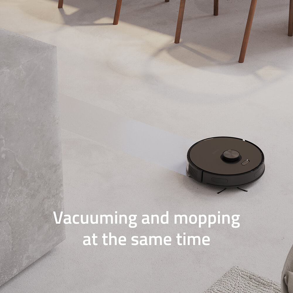 Hombli Smart Robotdammsugare Svart
