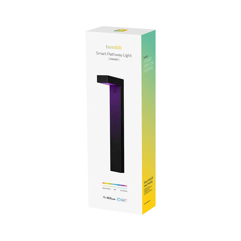 Hombli Smart Gångbelysning 1-pack RGB CCT Svart