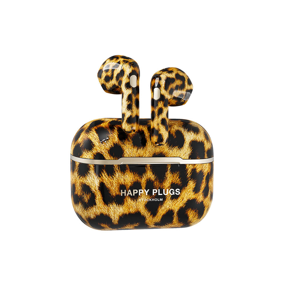 Happy Plugs Hope Hörlurar In-Ear TWS Leopard