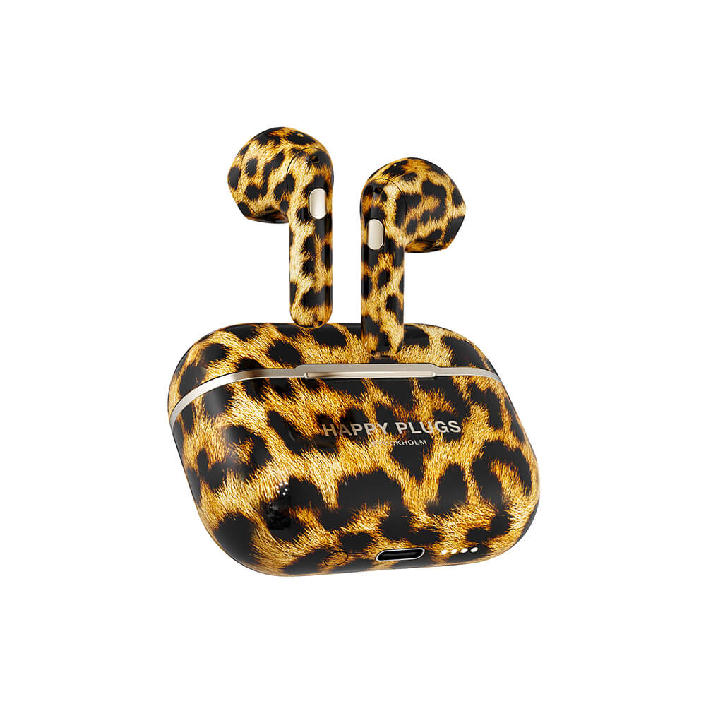 Happy Plugs Hope Hörlurar In-Ear TWS Leopard