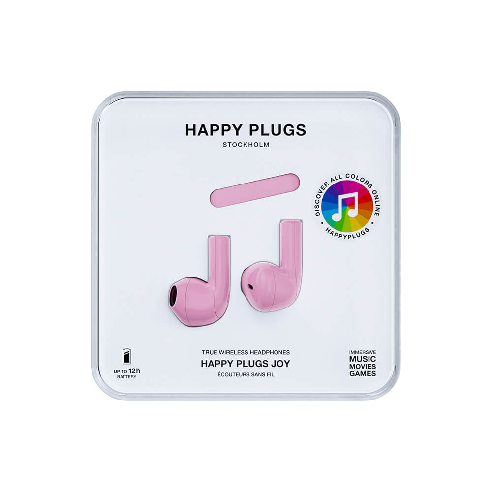 Happy Plugs Joy Hrlurar In-Ear TWS Rosa