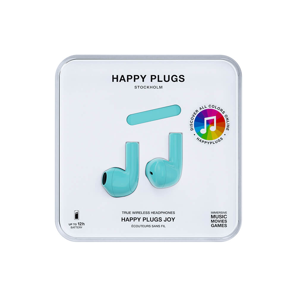 Happy Plugs Joy Hrlurar In-Ear TWS Turkos