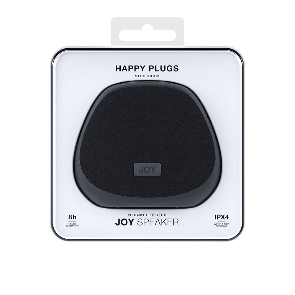 Happy Plugs Joy Hgtalare Mikrofon IPX4 Svart