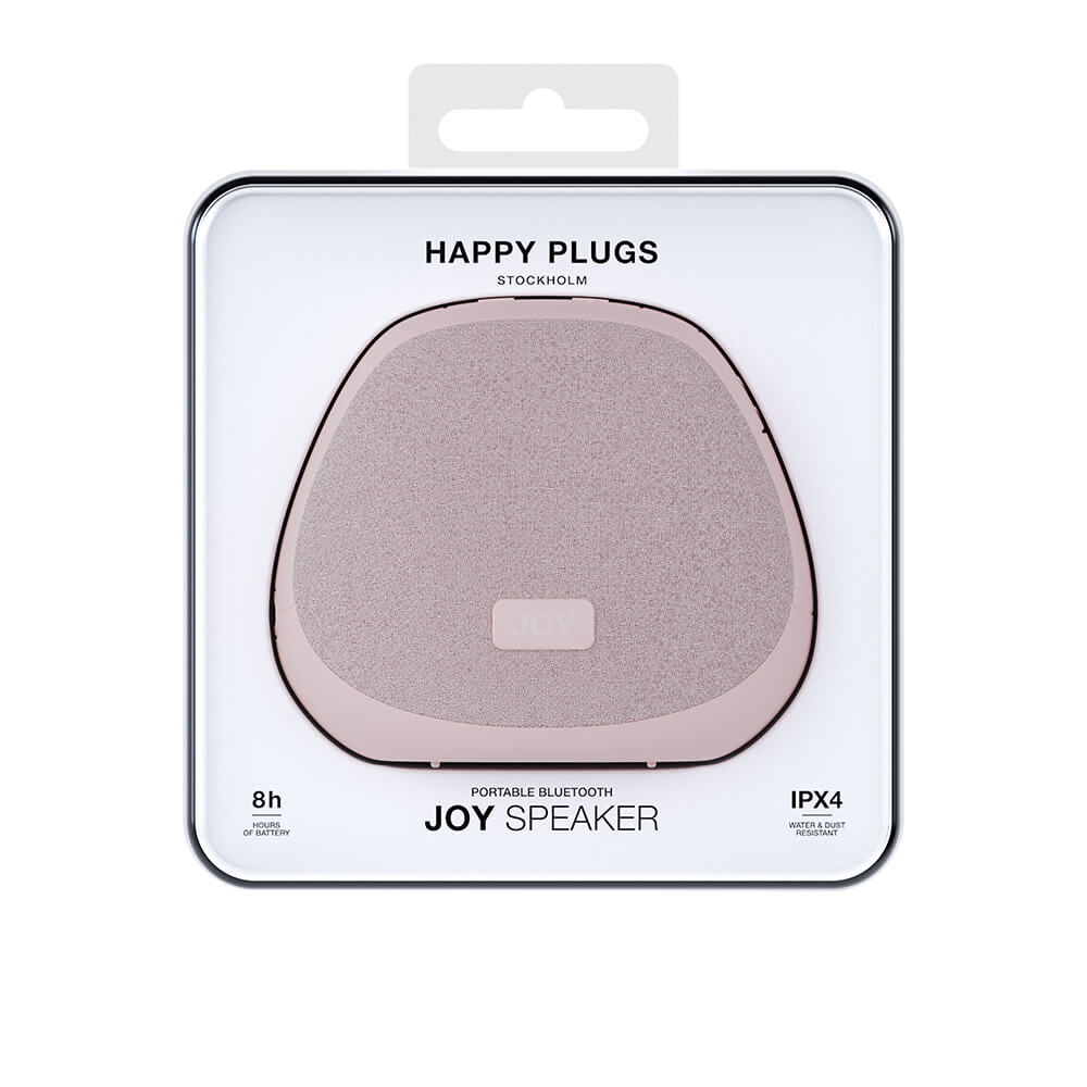 Happy Plugs Joy Hgtalare Mikrofon IPX4 Rosa