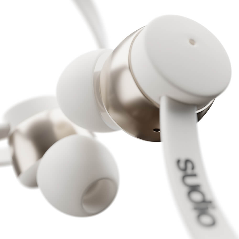 Sudio Hörlur ELVA ANC Trådlös In-Ear Vit