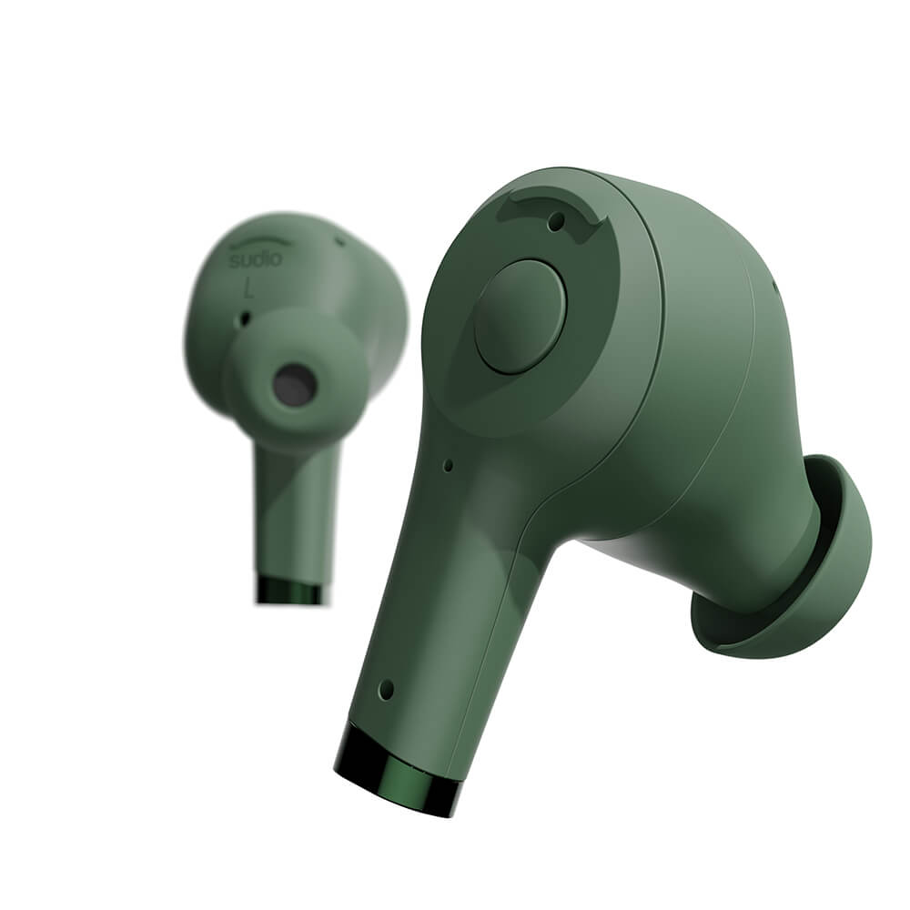 Sudio Hrlur ETT ANC True Wireless In-Ear Mic Grn